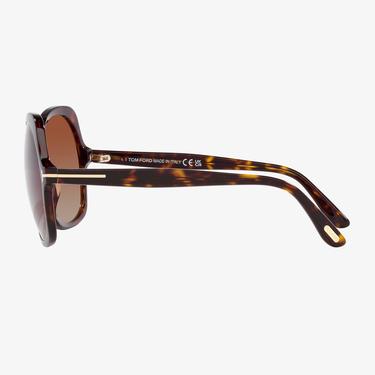  Tom Ford TR001539 Kadın Kahverengi Güneş Gözlüğü
