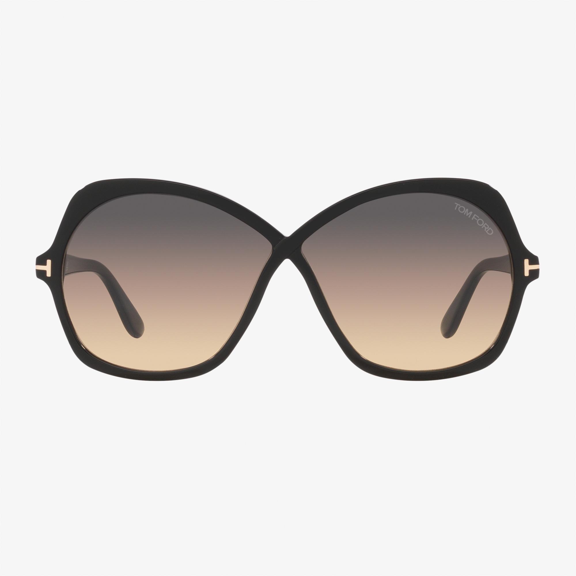 Tom Ford TR001539 Kadın Siyah Güneş Gözlüğü