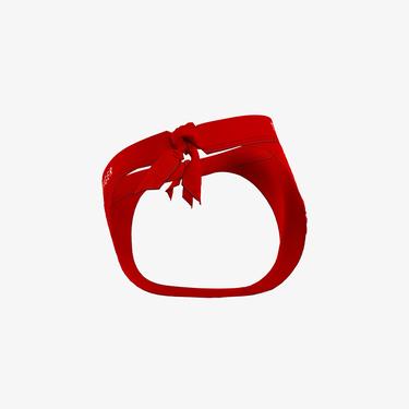  Tommy Hilfiger Side Tie Cheeky Kadın Kırmızı Bikini Altı