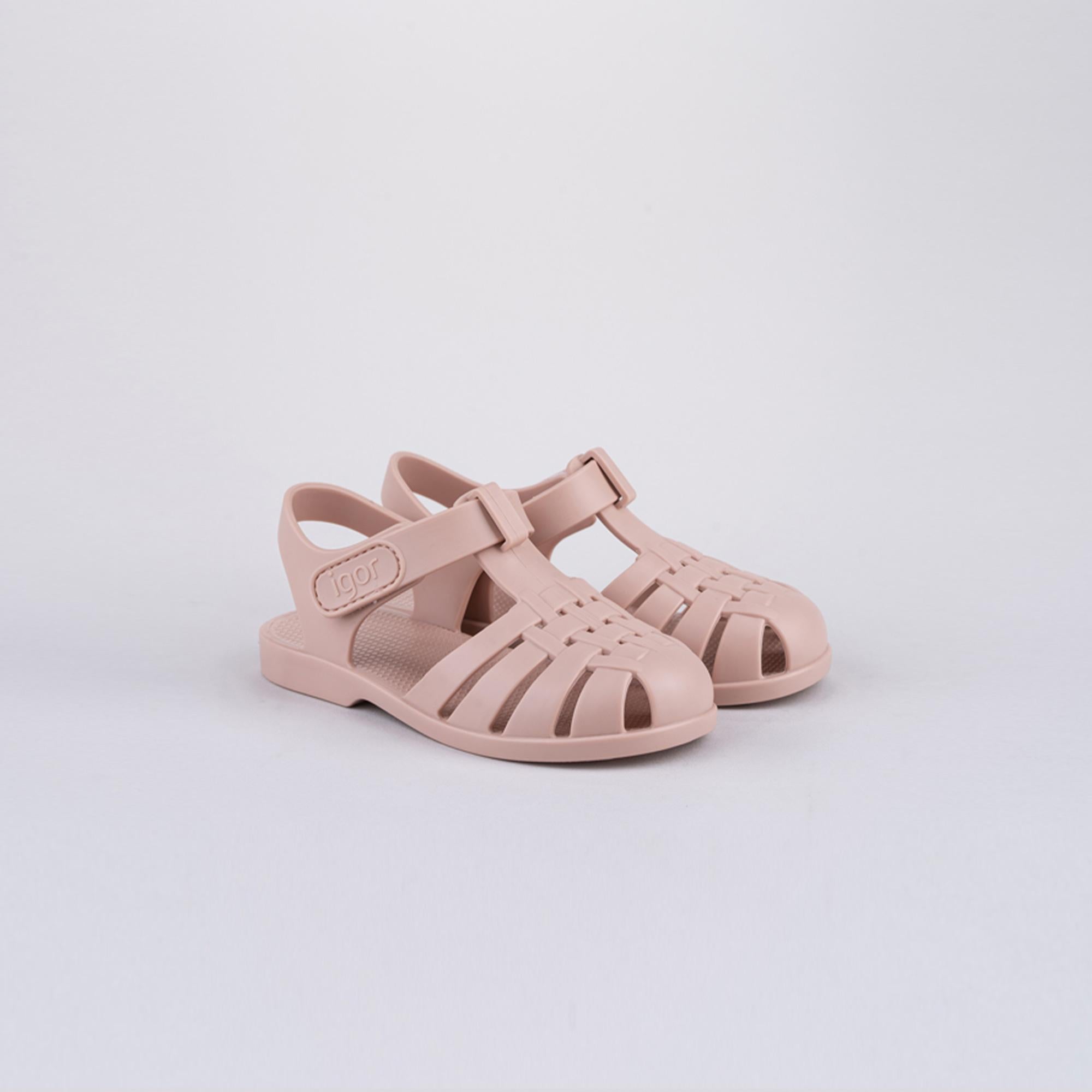 Igor Clasica V Çocuk Pudra Pembe Sandalet