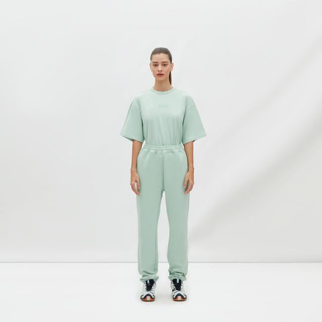  Les Benjamins Essentials Kadın Yeşil Eşofman Altı