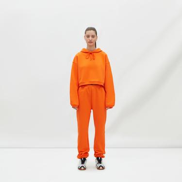  Les Benjamins Essentials Kadın Turuncu Hoodie