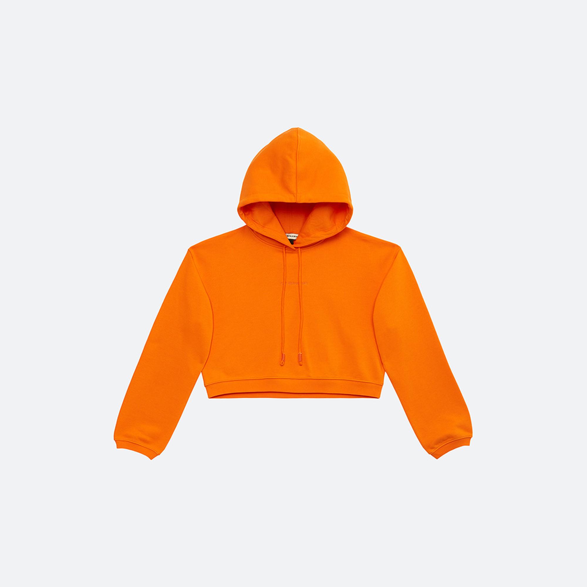 Les Benjamins Essentials Kadın Turuncu Hoodie