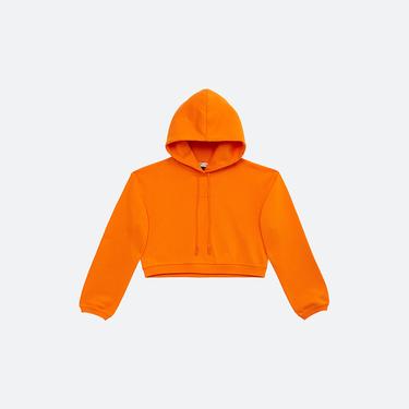  Les Benjamins Essentials Kadın Turuncu Hoodie