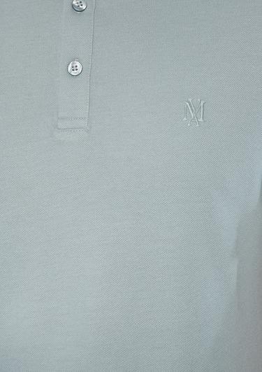  Mavi Lux Touch Polo Yaka Modal Gri Tişört Regular Fit / Normal Kesim 066157-31345