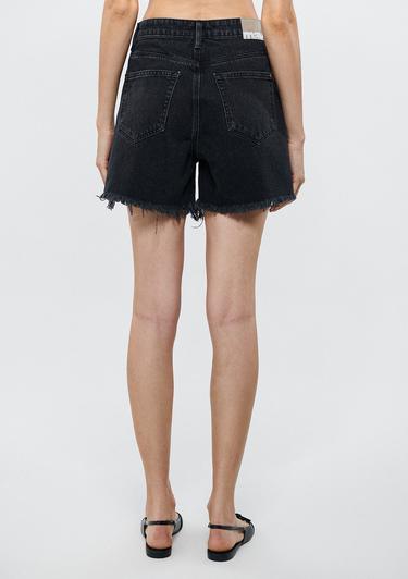  Mavi Millie Duman Gri Jean Şort 1458981230