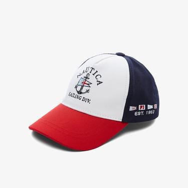  Nautica Unisex Kırmızı Şapka
