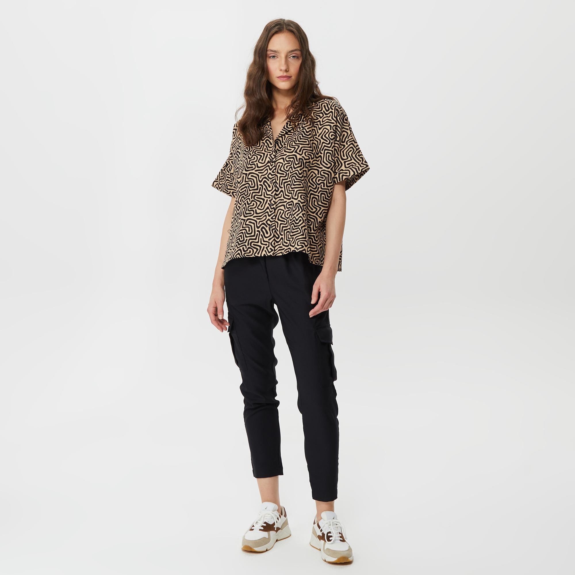 Nautica Kadın Siyah Pantolon