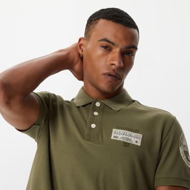  Napapijri E-Amundsen Erkek Yeşil T-Shirt