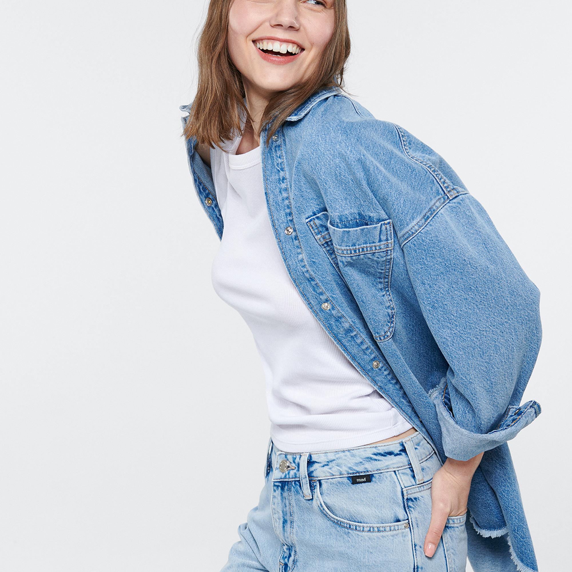 Mavi Renkli Baskılı Bandana 1910070-30874