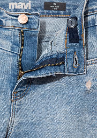  Mavi Lol Puslu Mavi Jean Pantolon 7010037-82060