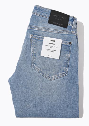  Mavi Kvnç Mavi Black Gölgeli Açık İndigo Mavisi Jean Pantolon 001070-33974