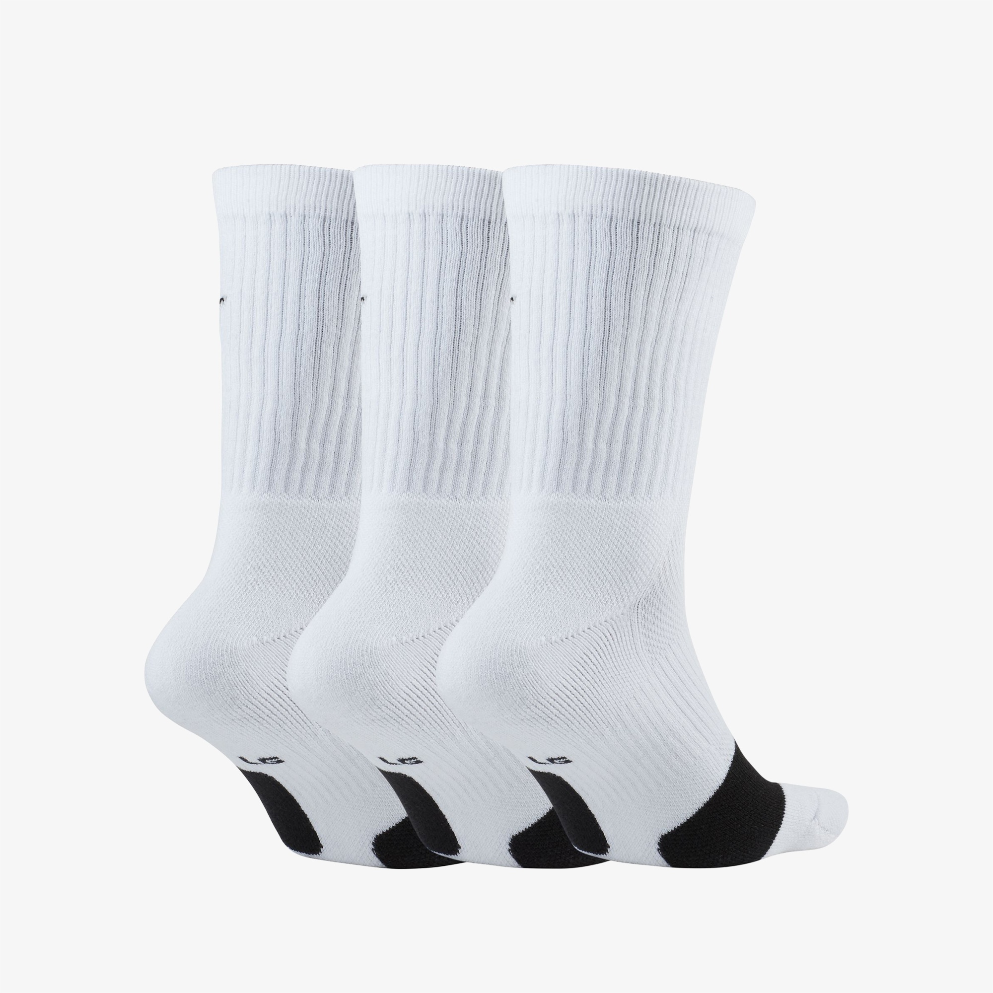 Nike Crew Everyday Baseball 3'lü Unisex Beyaz Çorap