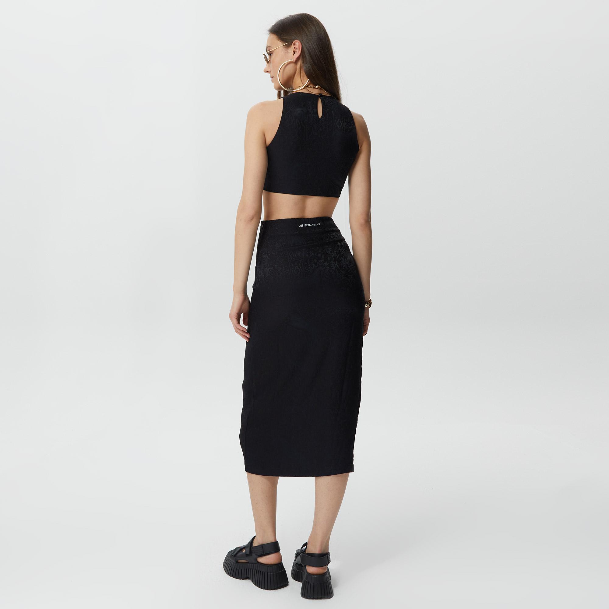 Les Benjamins Kadın Siyah Etek
