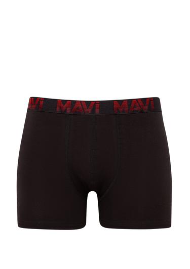  Mavi 5li Siyah Basic Boxer Seti 0910619-900