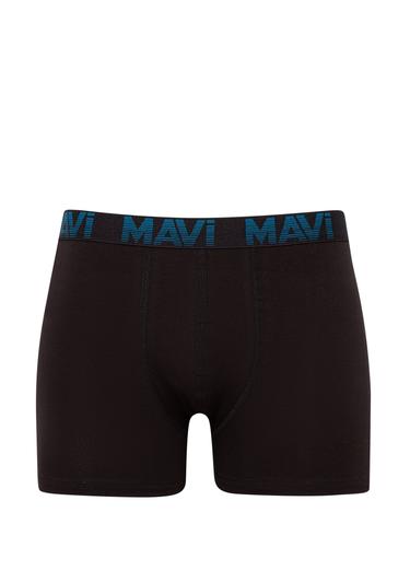  Mavi 5li Siyah Basic Boxer Seti 0910619-900