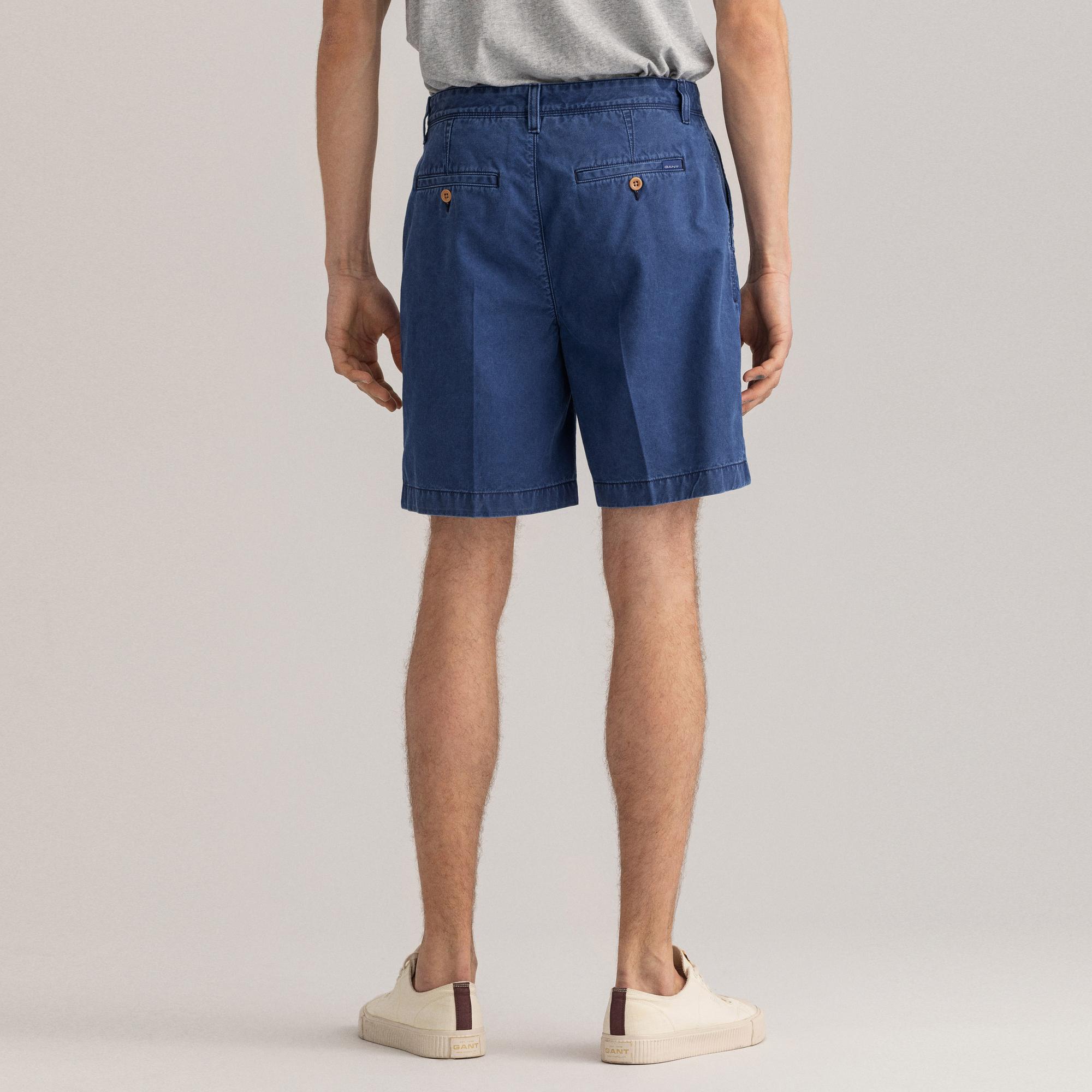 Gant Erkek Lacivert Regular Fit Şort