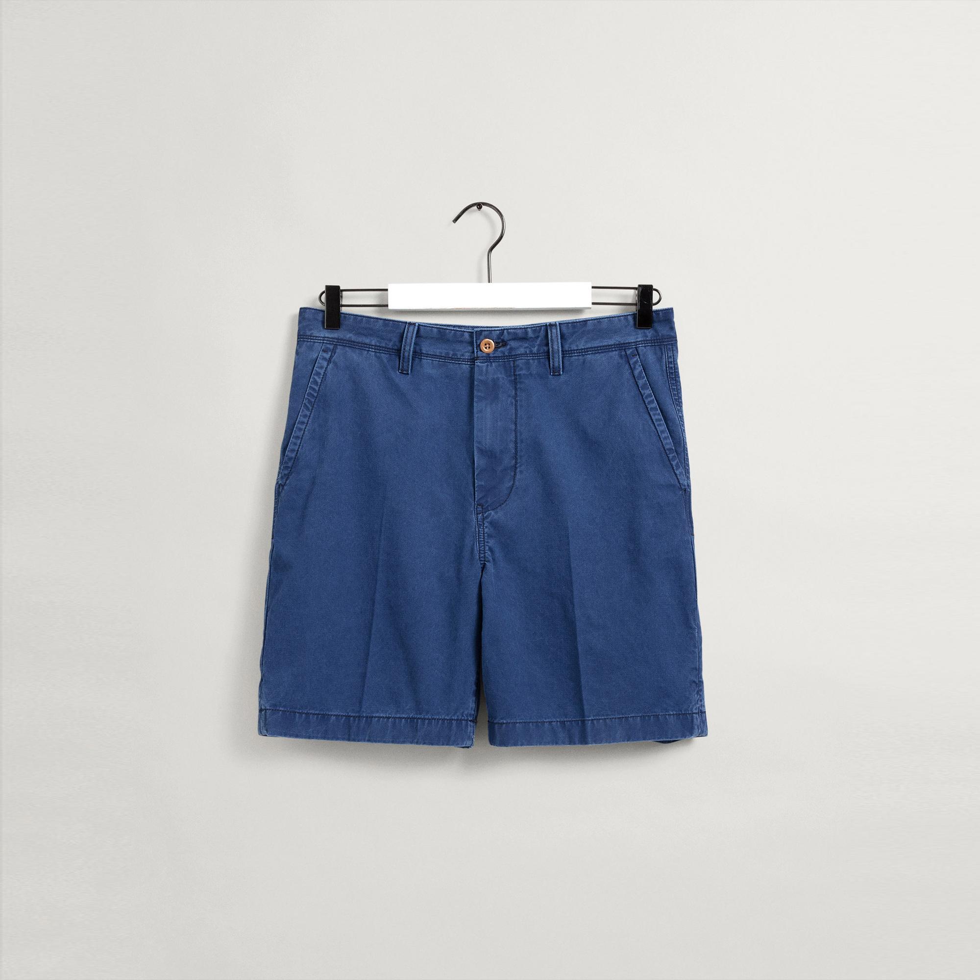 Gant Erkek Lacivert Regular Fit Şort