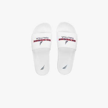  Nautica Erkek Beyaz Terlik