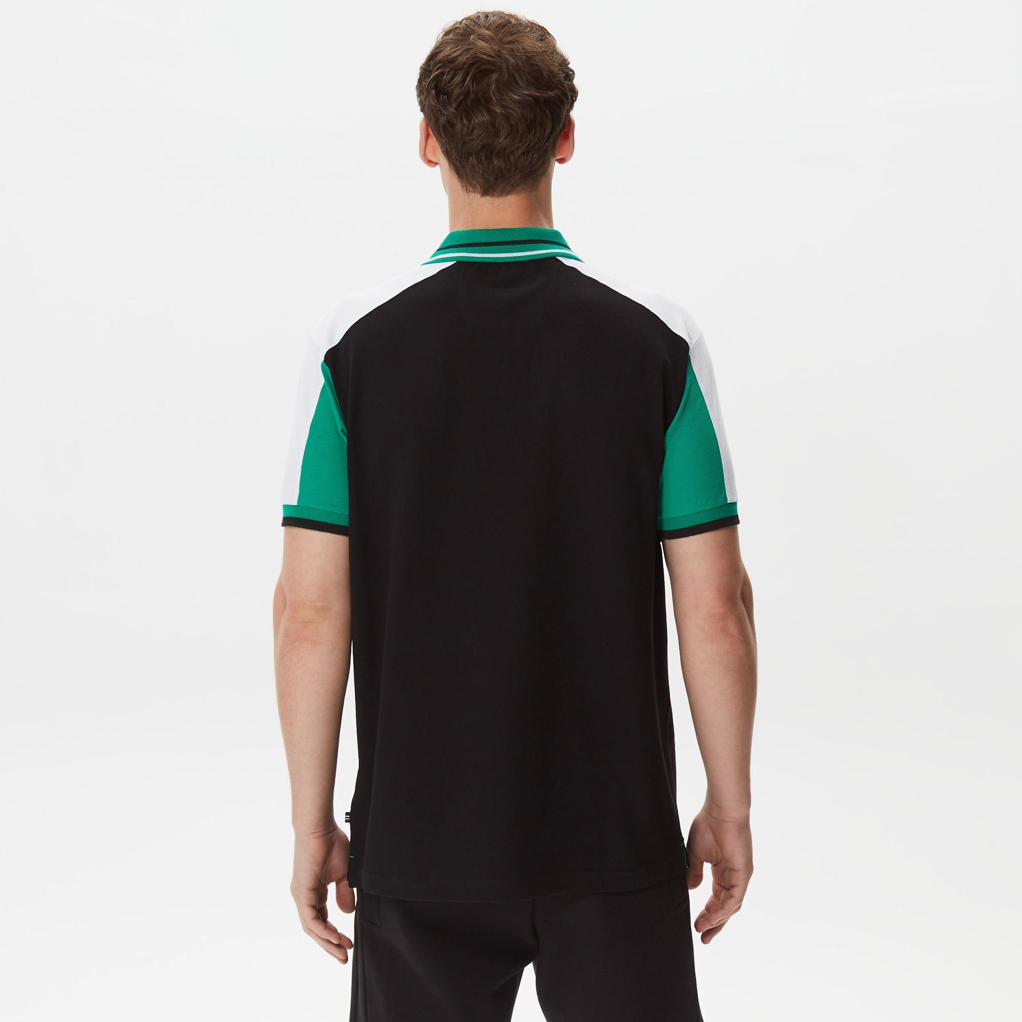 Nautica Erkek Siyah Classic Fit Kısa Kollu Polo