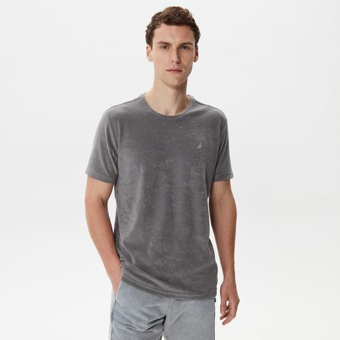  Nautica Erkek Gri T-Shirt