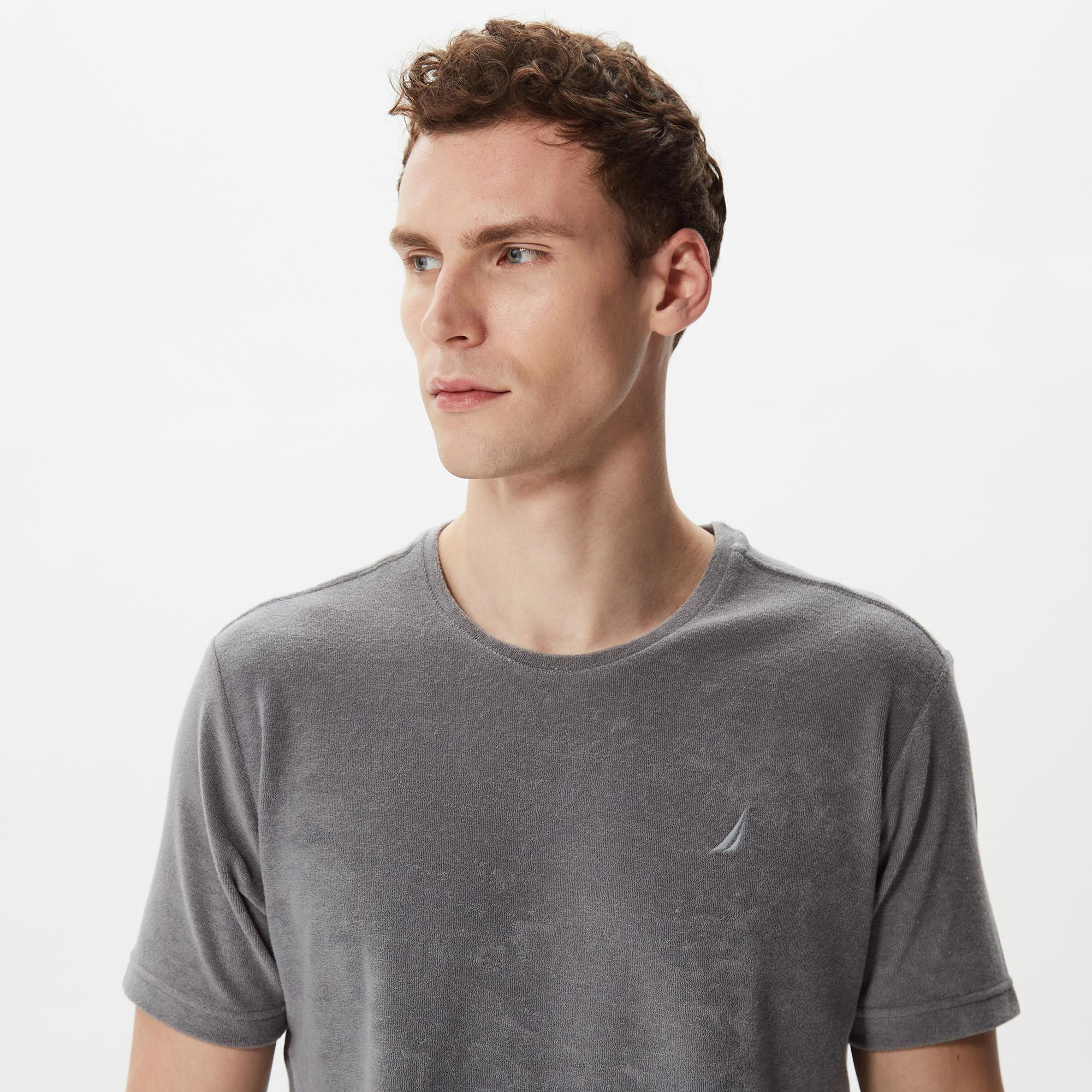 Nautica Erkek Gri T-Shirt