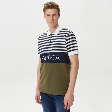  Nautica Erkek Yeşil Classic Fit Kısa Kollu Polo