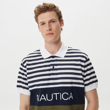  Nautica Erkek Yeşil Classic Fit Kısa Kollu Polo