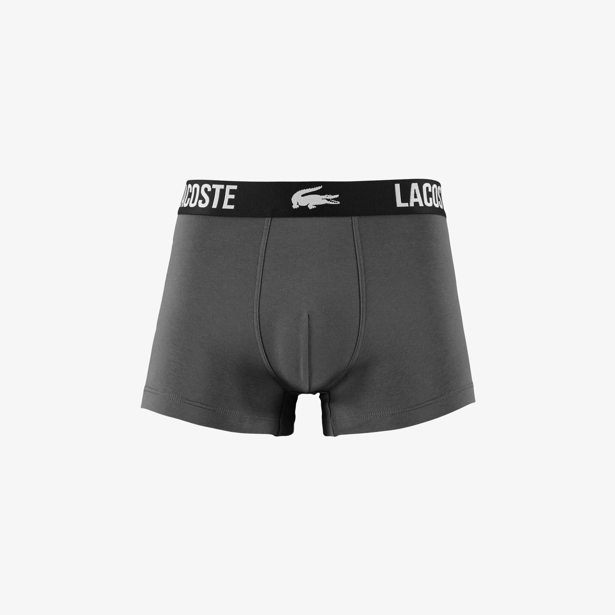 Lacoste Erkek 3'lü Renkli Boxer