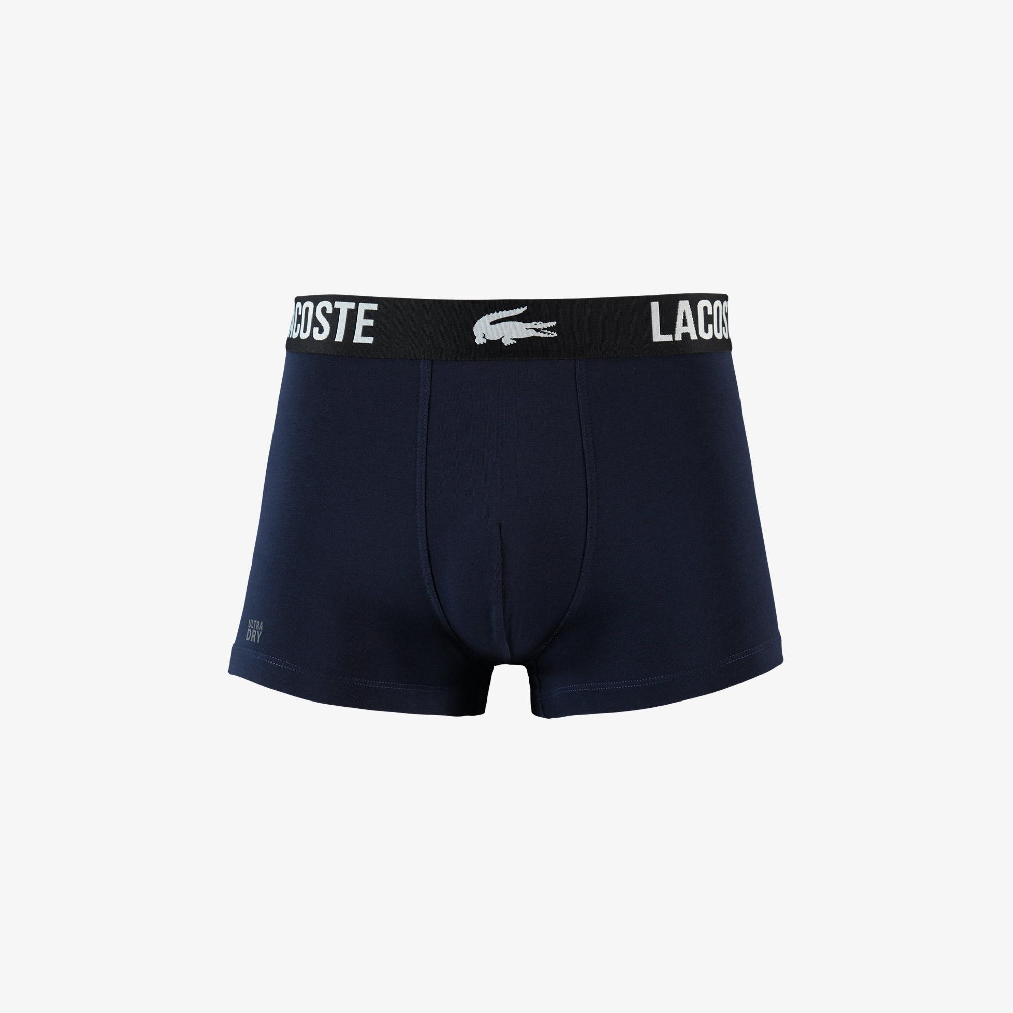 Lacoste Erkek 3'lü Renkli Boxer
