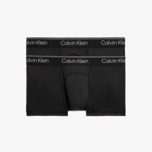  Calvin Klein Low Rise Trunk 2'li Erkek Siyah Boxer