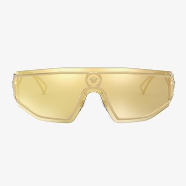  VERSACE 0Ve2226 Erkek Altın Rengi Güneş Gözlüğü