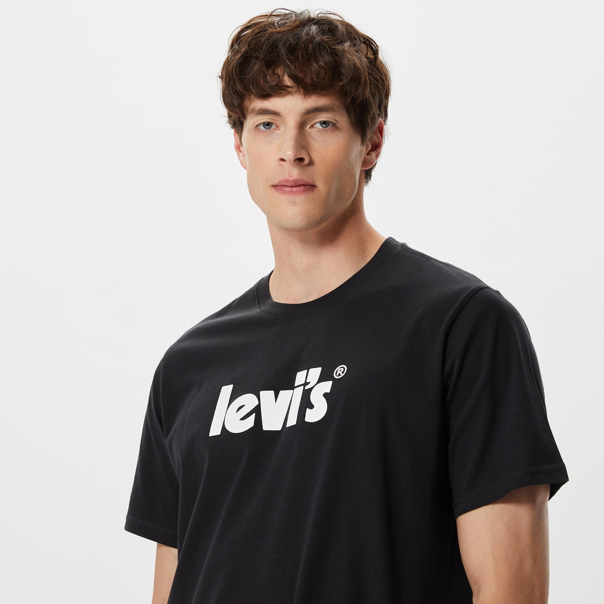 Levi's Relaxed Fit Erkek Siyah T-Shirt