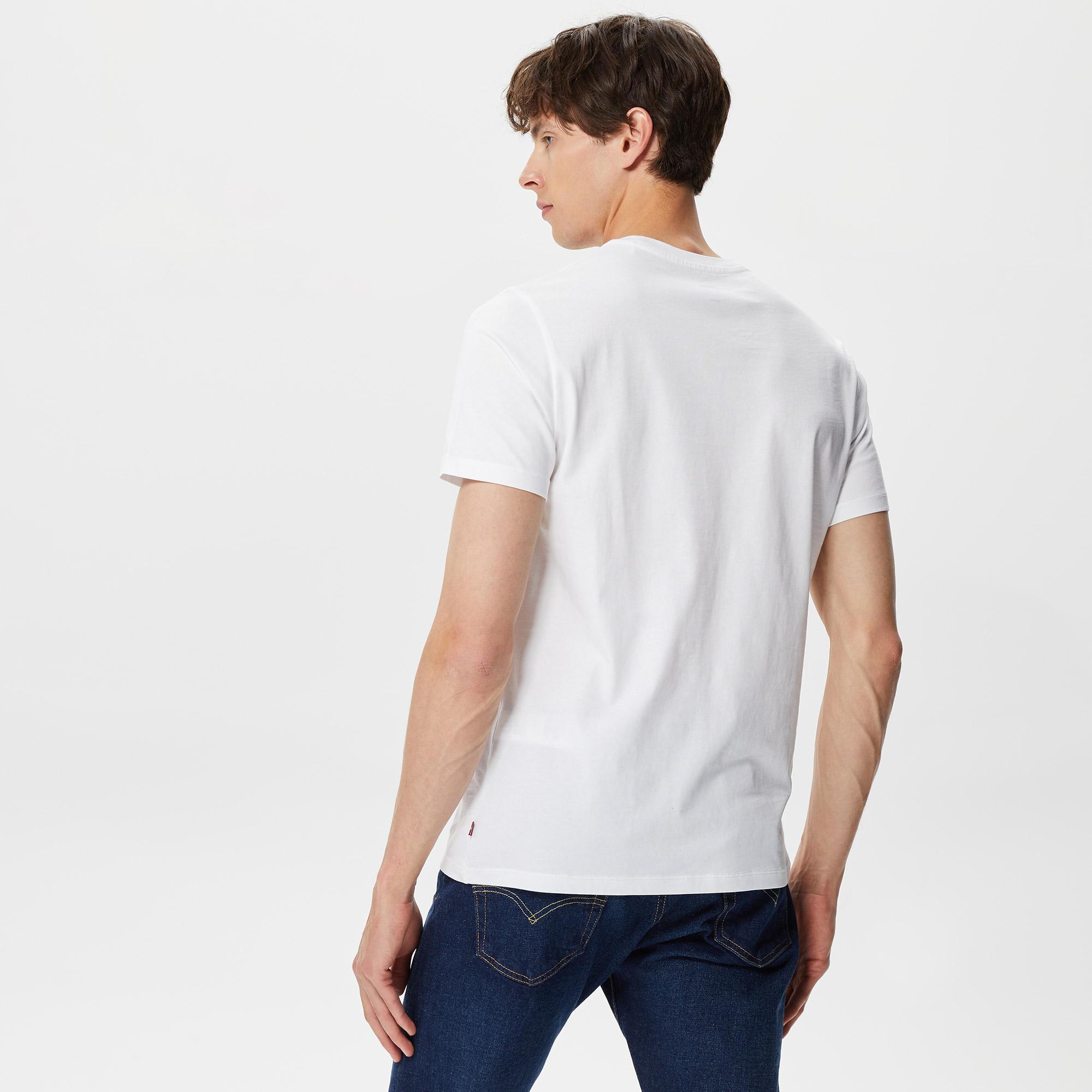 Levi's Sportswear Logo Graphic 84 Sportswear Erkek Krem Rengi T-Shirt