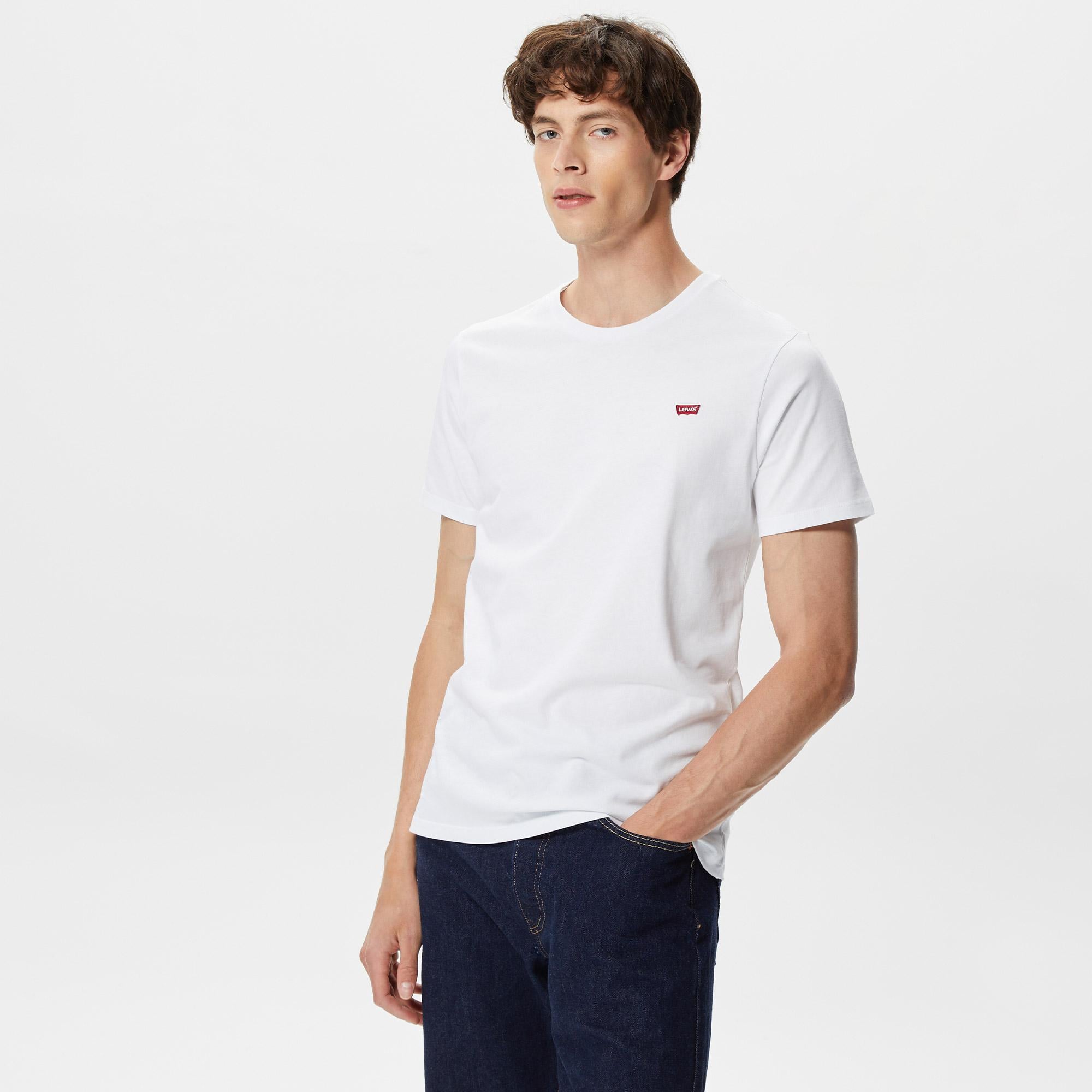Levi's Original Erkek Beyaz Rengi T-Shirt