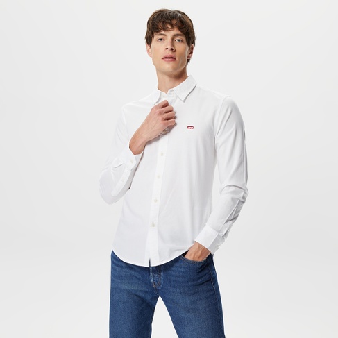  Levi's Battery Slim Erkek Beyaz Gömlek