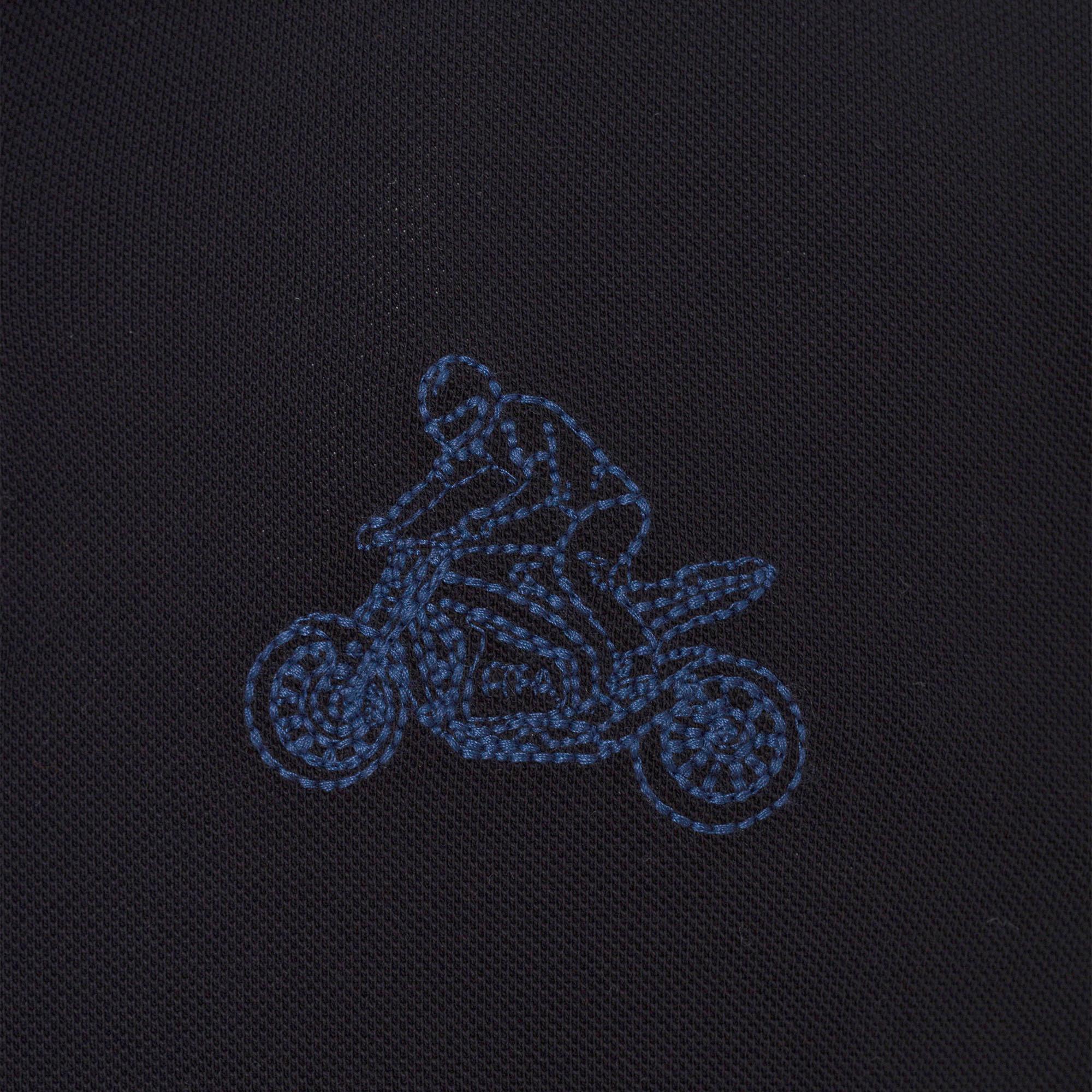 Routefield Pax Erkek Siyah Polo Tişört