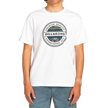  Billabong Rotor Fill Ss Erkek Beyaz Tişört