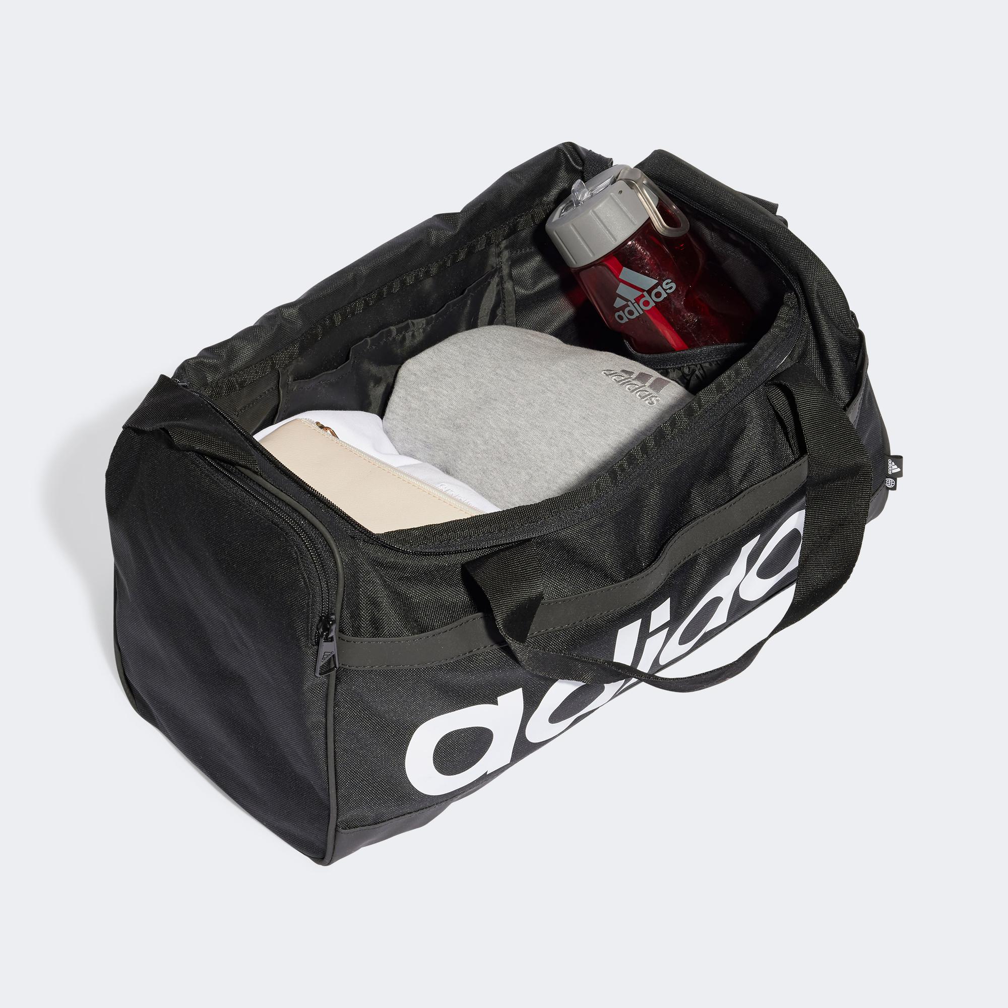 adidas Essentials Linear Duffel Small Unisex Siyah Spor Çantası