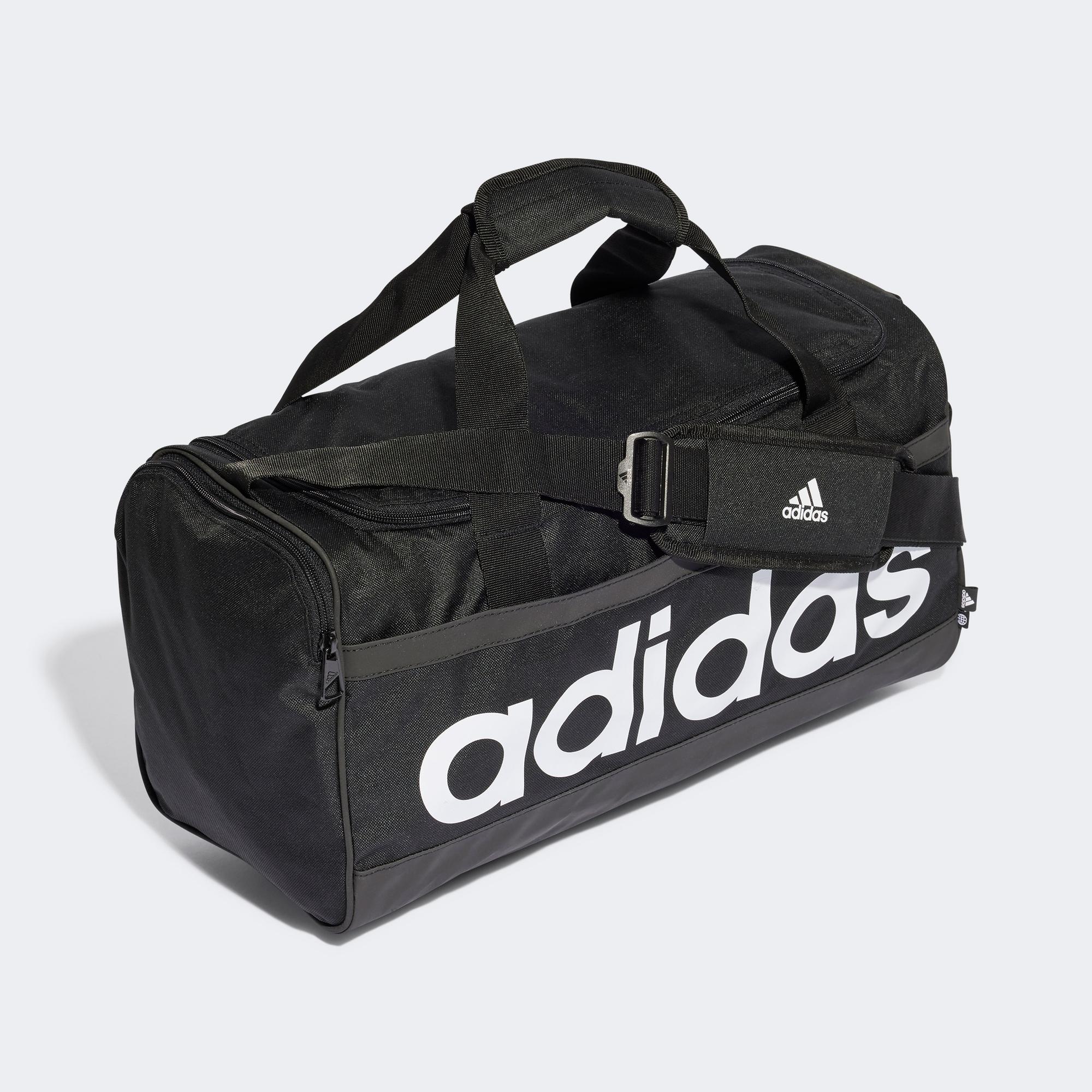 adidas Essentials Linear Duffel Small Unisex Siyah Spor Çantası
