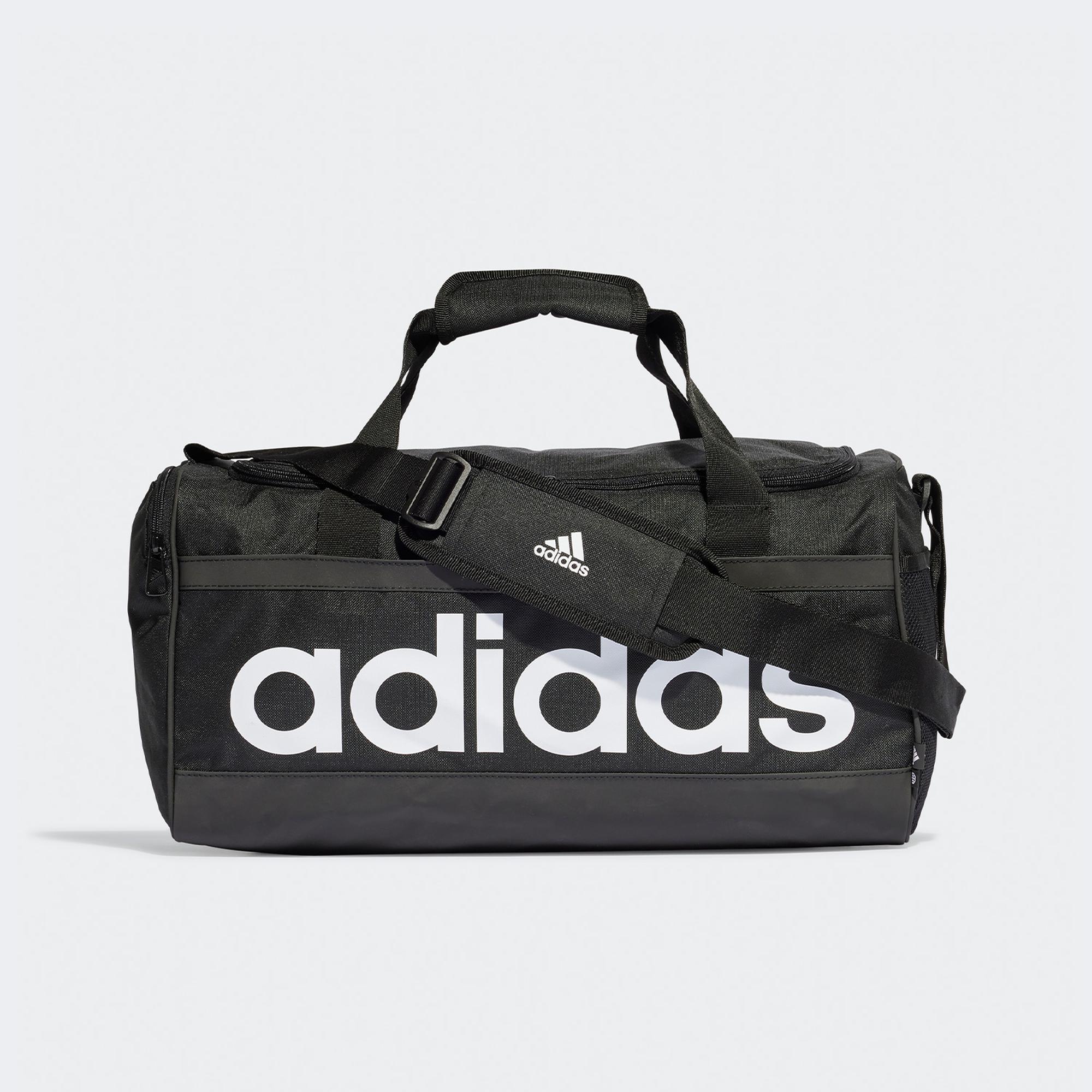 adidas Essentials Linear Duffel Small Unisex Siyah Spor Çantası