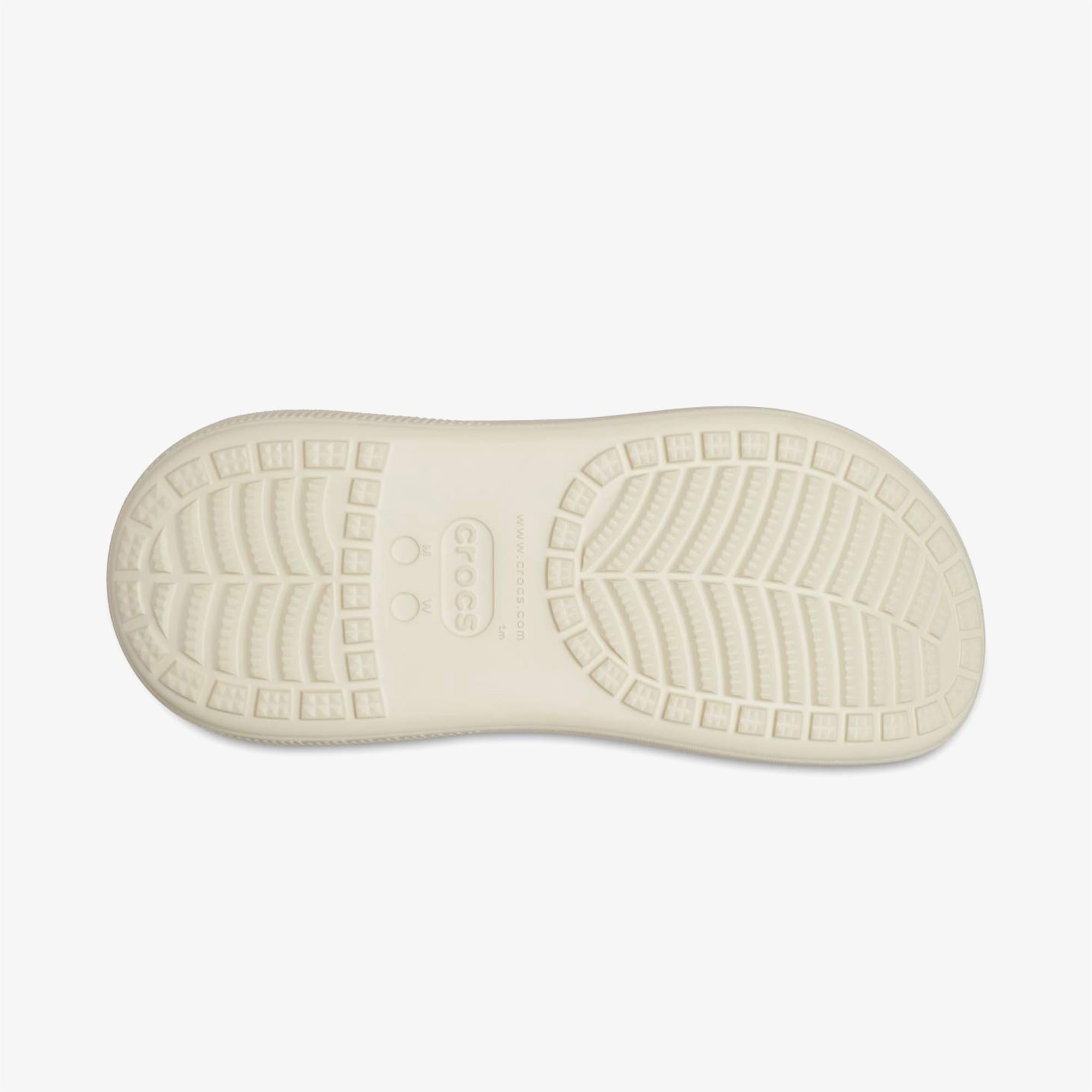 Crocs Classic Crush Kadın Krem Terlik