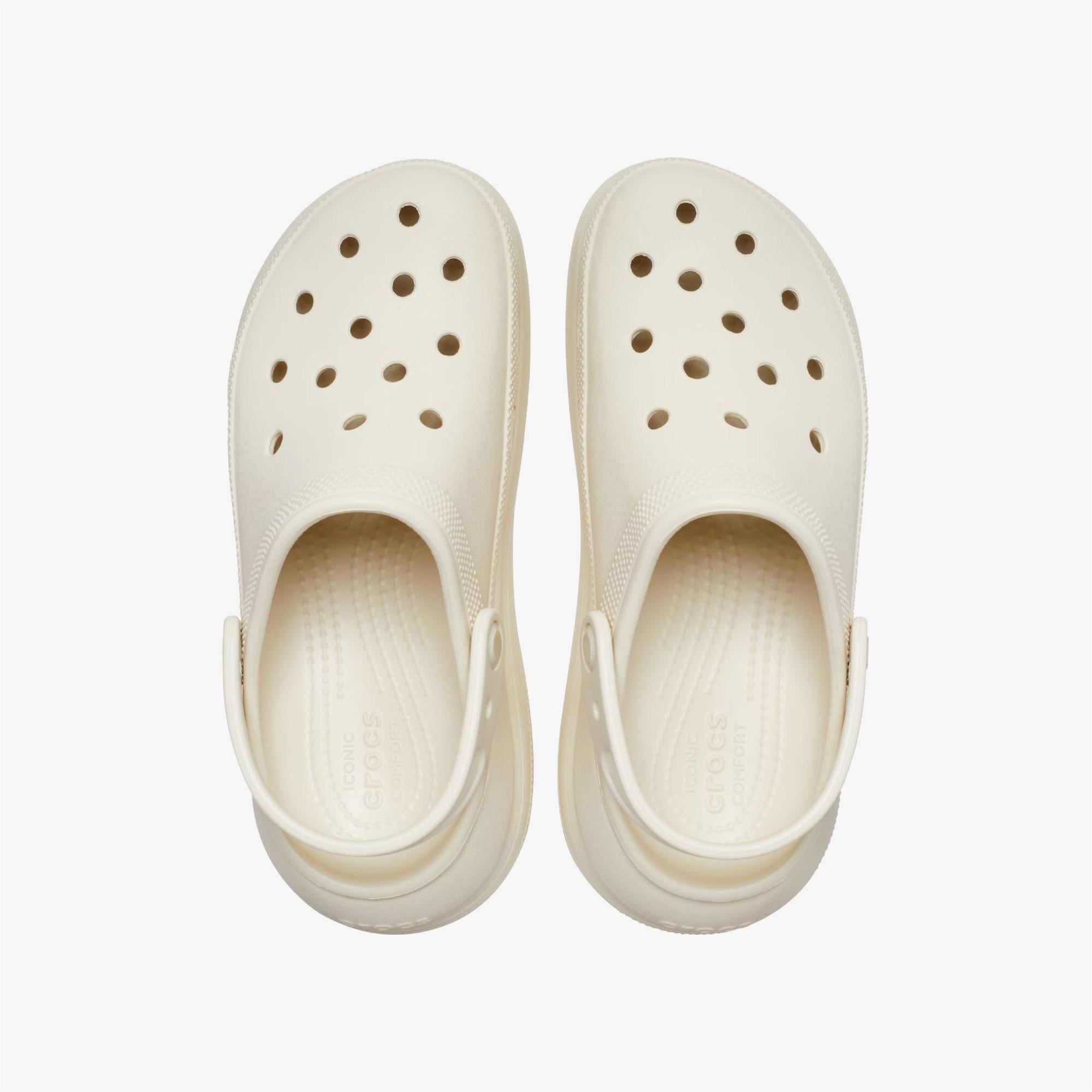 Crocs Classic Crush Kadın Krem Terlik