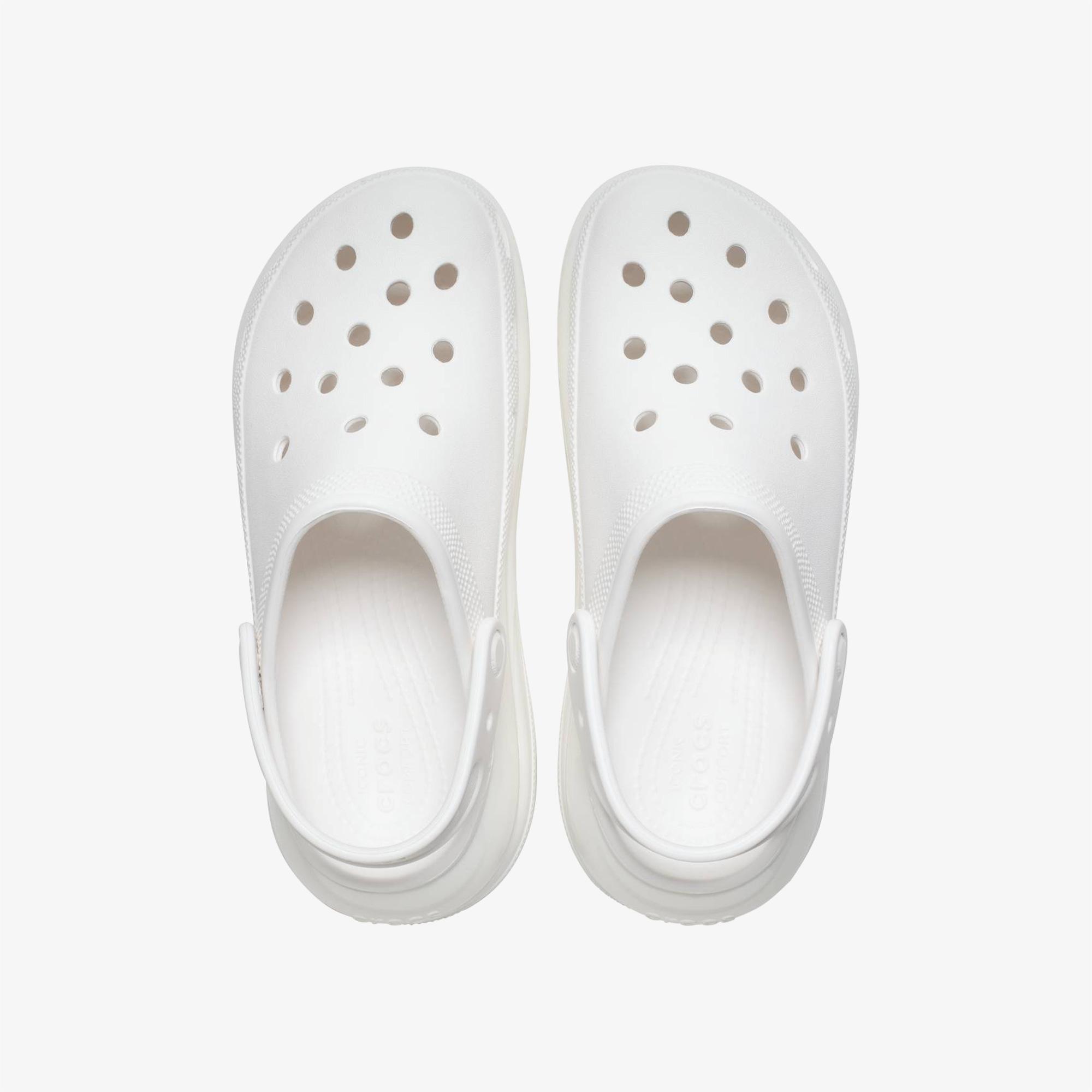 Crocs Classic Mega Crush Kadın Beyaz Terlik
