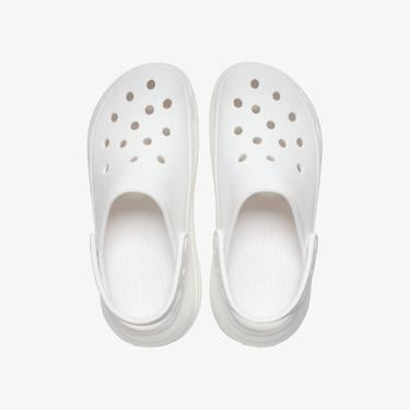 Crocs Classic Mega Crush Kadın Beyaz Terlik