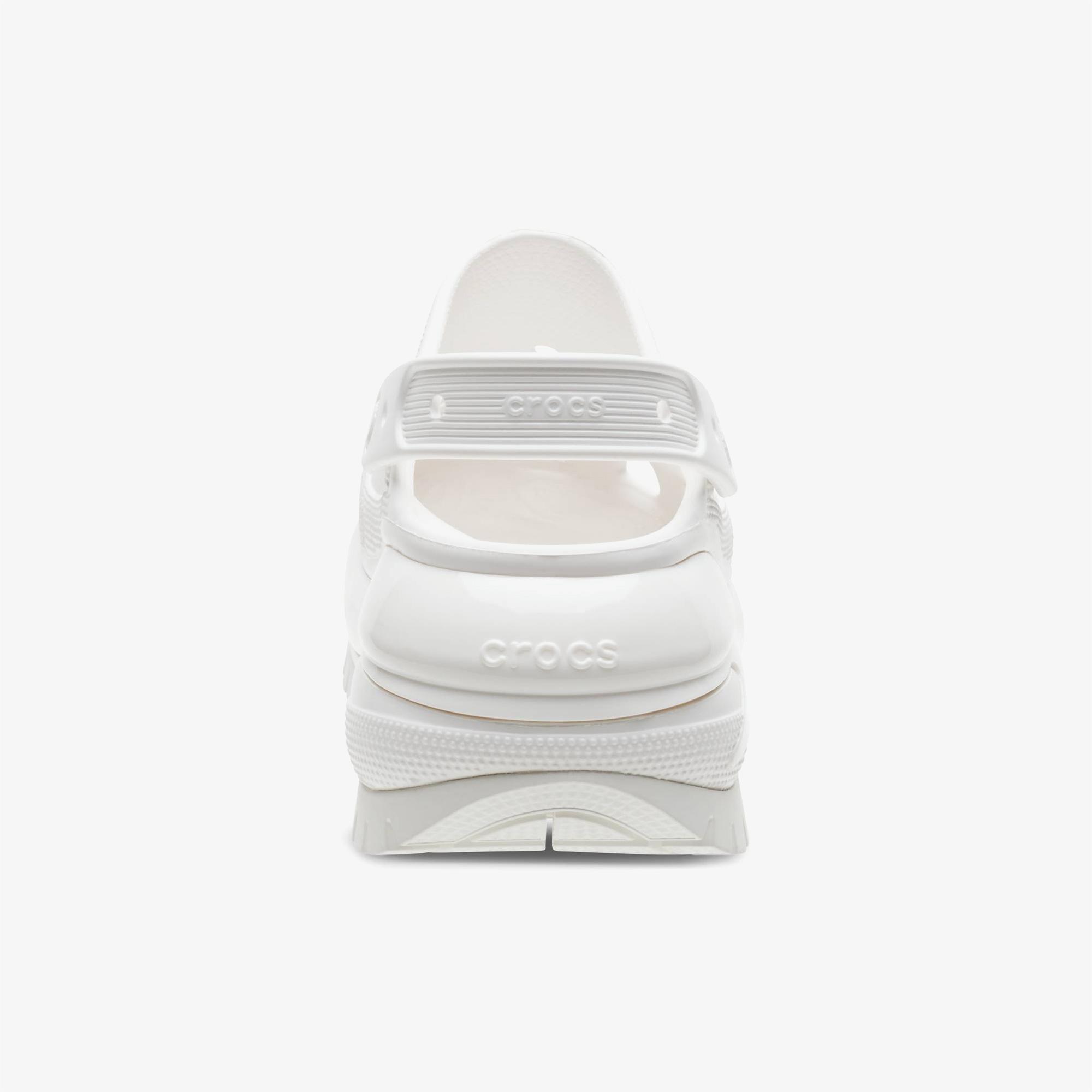 Crocs Classic Mega Crush Kadın Beyaz Terlik