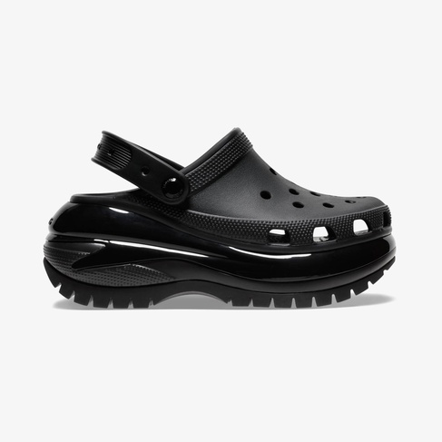  Crocs Classic Mega Crush Kadın Siyah Terlik
