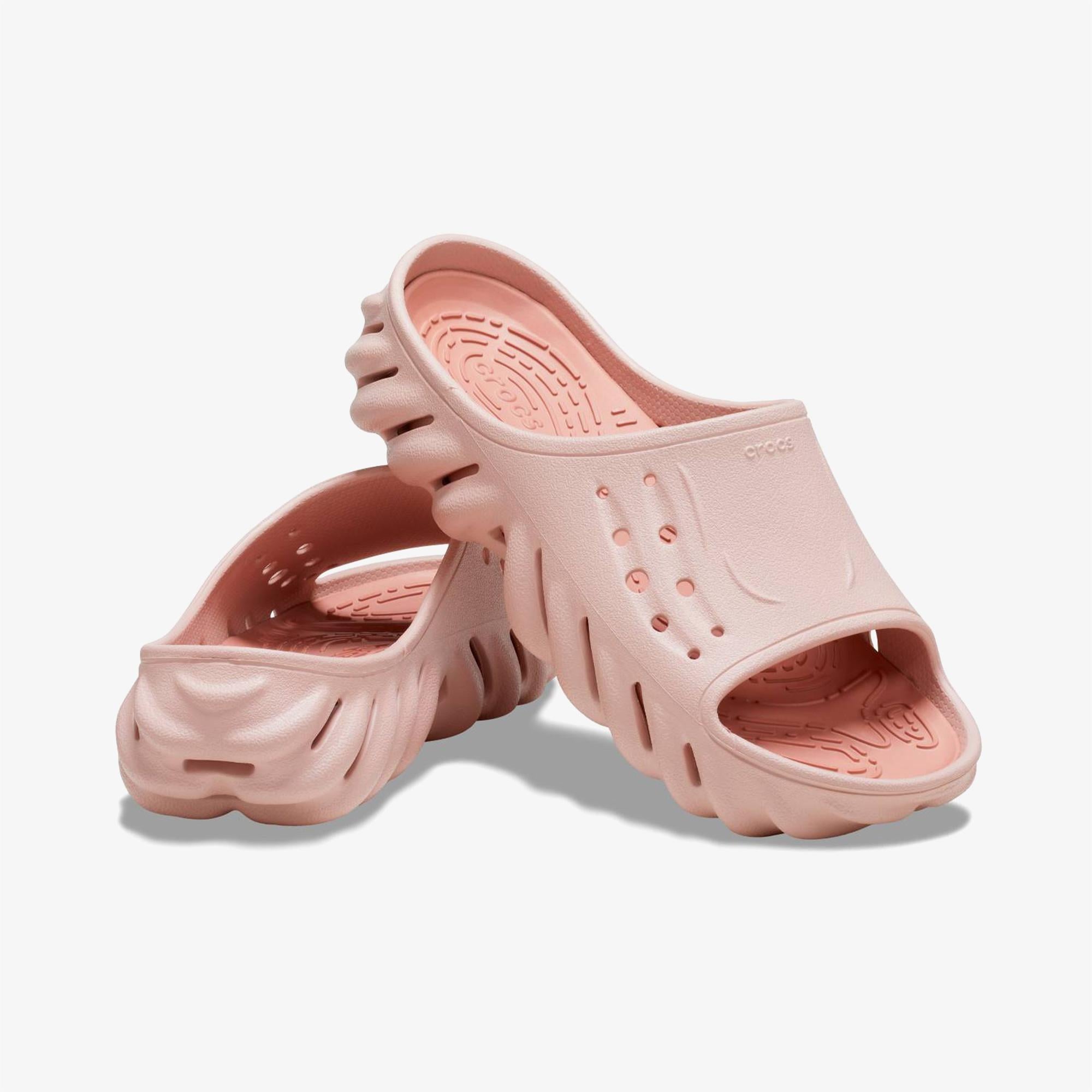 Crocs Echo Slide Kadın Pembe Terlik
