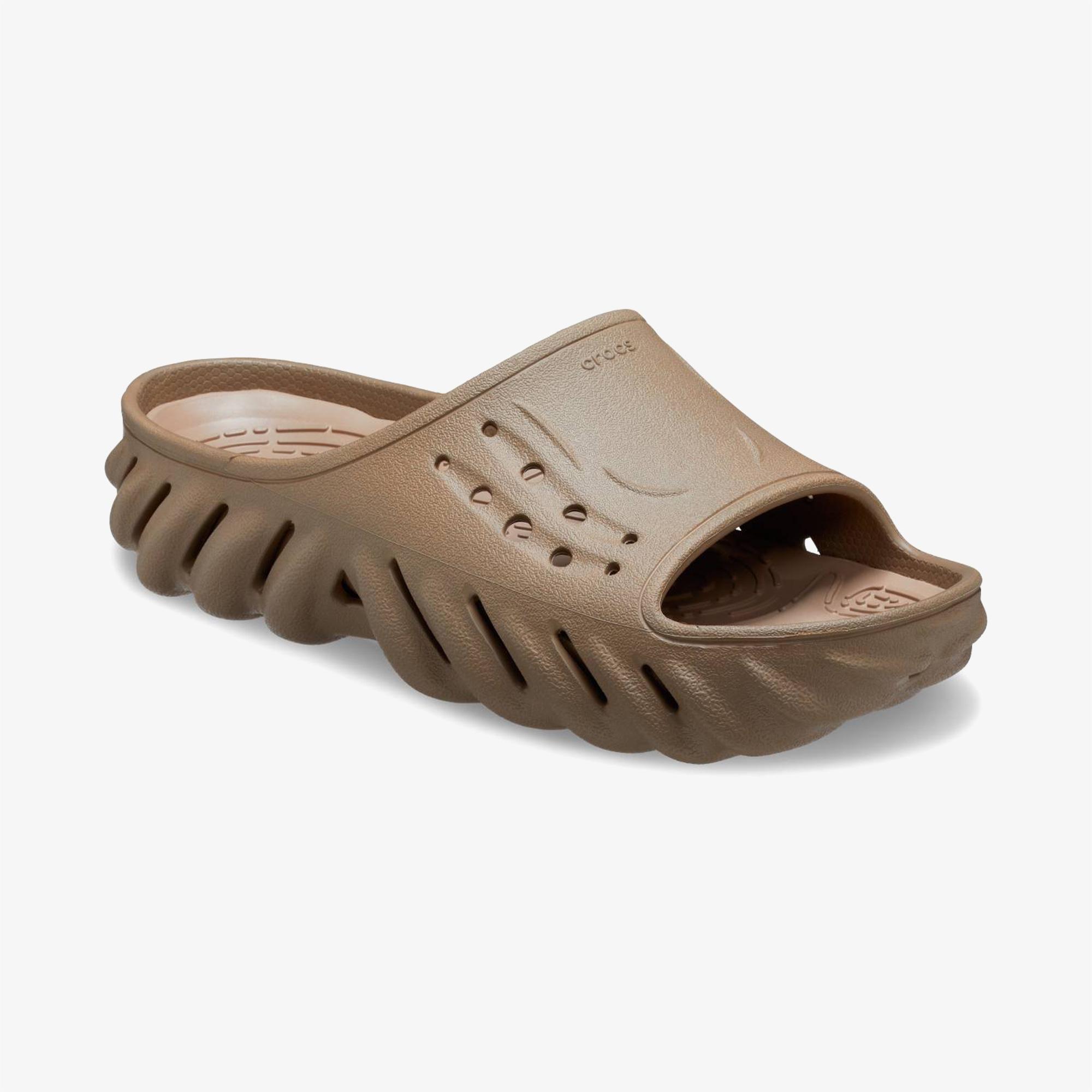 Crocs Echo Slide Unisex Kahverengi Terlik
