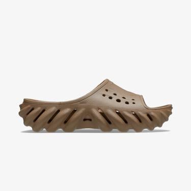  Crocs Echo Slide Unisex Kahverengi Terlik